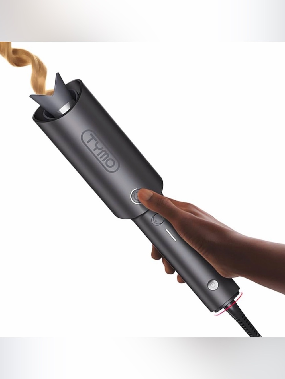 Tymo Automatic Hair Curler - Metallic Gray (no box)